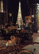 James Jacques Joseph Tissot Hide and Seek oil painting artist